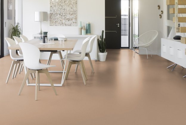 PVC äriruumi Gerflor Mipolam Planet, 5428 Shedded Ground pruun _2