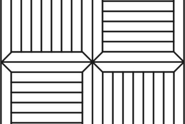 Mosaiikparkett Tamm Genua Natur 8mm_2