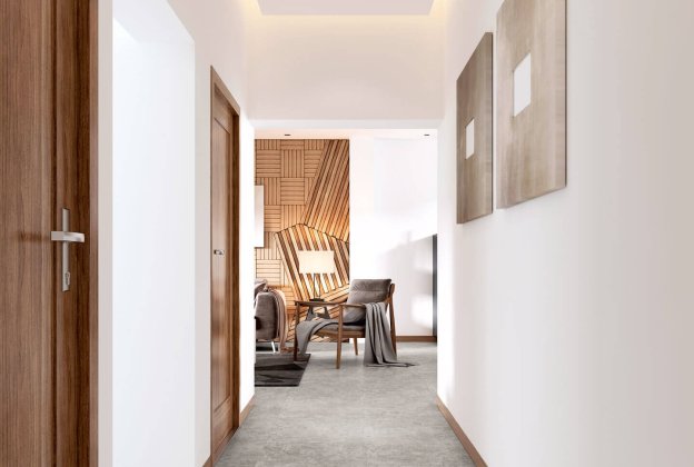 LVT Vinüülparkett Excellence 2,5mm Shimmerhead – Tile GD5525TL43403 hall_2