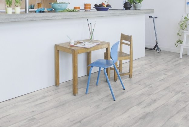 Laminaatparkett Impressive Ultra 12mm, Concrete wood light grey IMU1861 hall_3