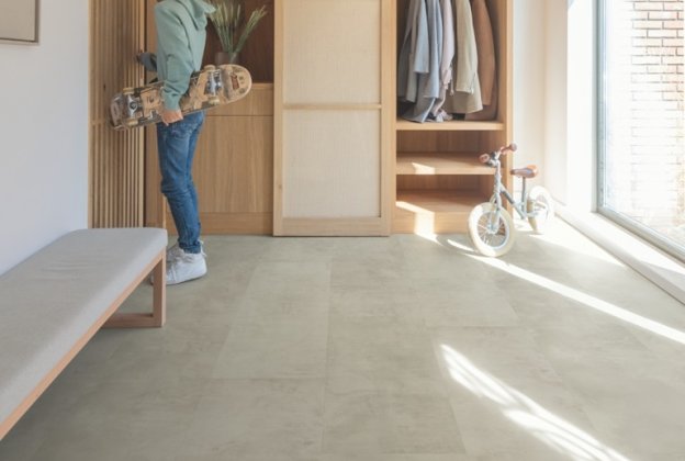 Laminaatparkett Muse 8mm, Grey concrete MUS5488 hall_5