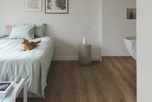 Laminaatparkett Classic 8mm, Warm brown oak CLM5789 pruun_5