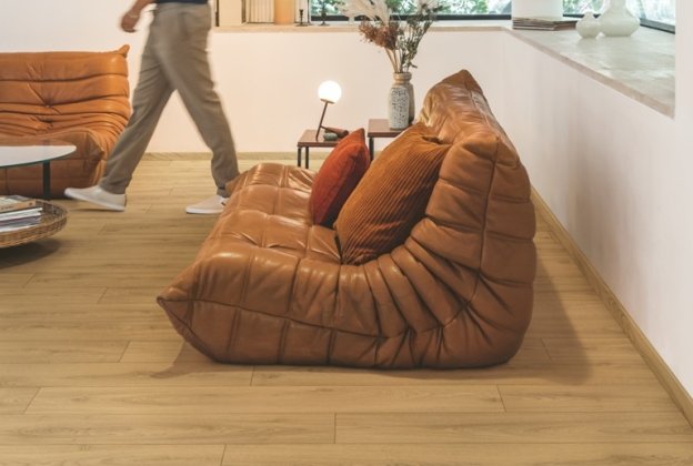 Laminaatparkett Classic 8mm, Sandy oak CLM5801 pruun_2