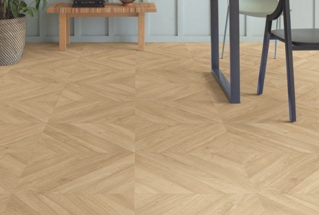 Laminaatparkett Impressive Patterns 8mm, Chevron oak medium IPA4160 pruun_5