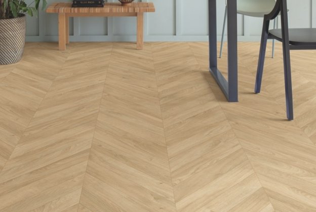 Laminaatparkett Impressive Patterns 8mm, Chevron oak medium IPA4160 pruun_6