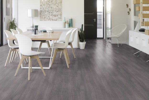 Akustiline PVC Gerflor Nerok 55 Acoustic 1430 Oak Select Dark Grey hall_2