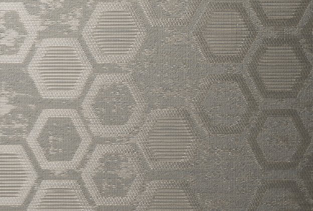 Tekstiiltapeet Vescom Polyester (FR) Hexagon 2614.24 hall/beeź_1