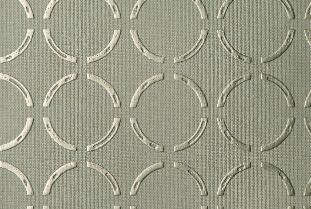 Tekstiiltapeet Vescom Linen Ringolin 2621.03 roheline_1