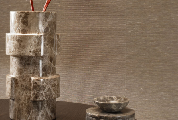 Tekstiiltapeet Vescom Silk Aditi 2624.31 pruun_2