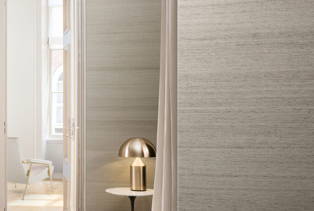 Tekstiiltapeet Vescom Silk Orissa 2615.24 pruun_2