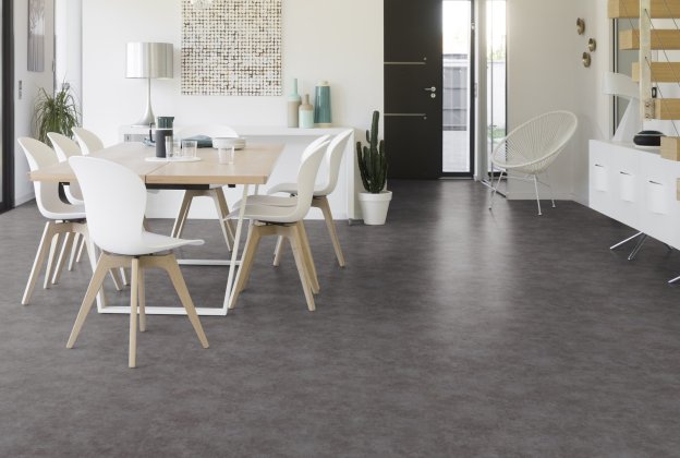 PVC äriruumi Gerflor Taralay Initial Compact 0790 Strada Chrome pruun/hall_2