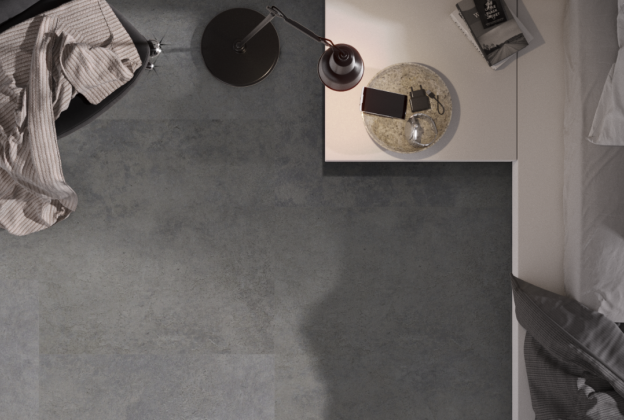 LVT Vinüülplaat Evolution Tack Dry Plus Resina Grigia TD9003 hall (iseliimuv)_2