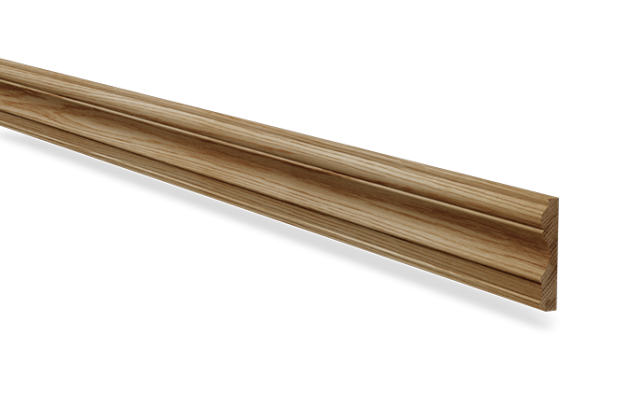 Piirdeliist 10- 15 x 80 mm, tamm, mänd, valge  _1