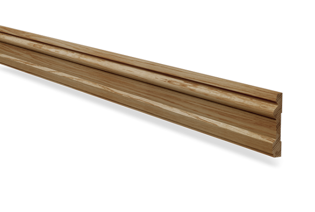 Piirdeliist 11- 15 x 90 mm, tamm, mänd, valge   _1