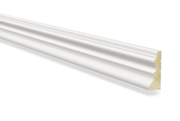 Piirdeliist 15- 35 x 95 mm, tamm, mänd, valge _3