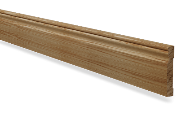 Piirdeliist 18- 18 x 115 mm, tamm, mänd, valge   _1