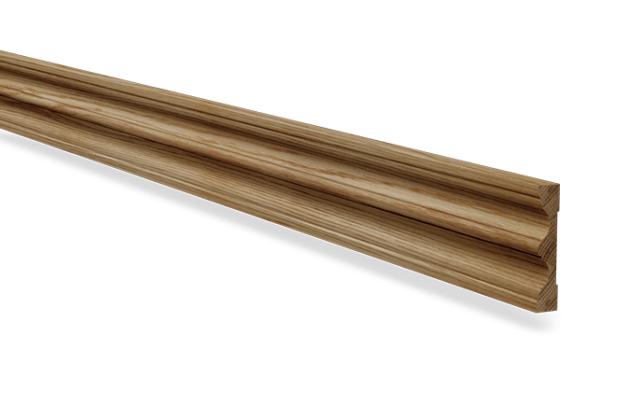 Piirdeliist 26- 18 x 90 mm, tamm, mänd, valge   _1