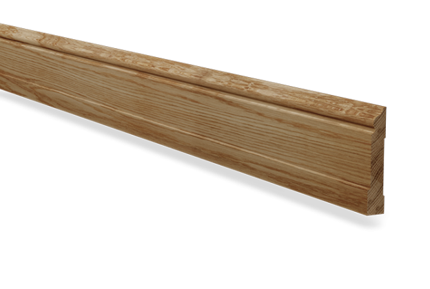 Piirdeliist 30- 21 x 110 mm, tamm, mänd, valge  _1