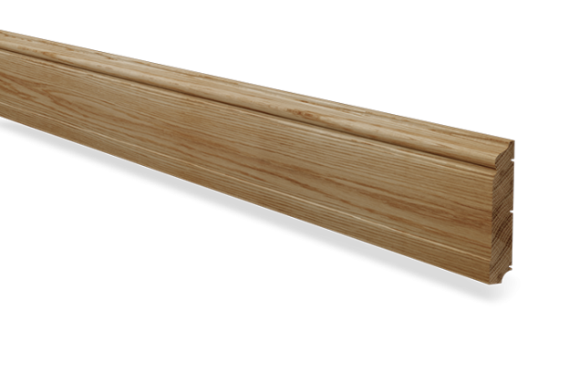 Põrandaliist nr 30 - 21 x 110 mm tamm, mänd, valge  _1