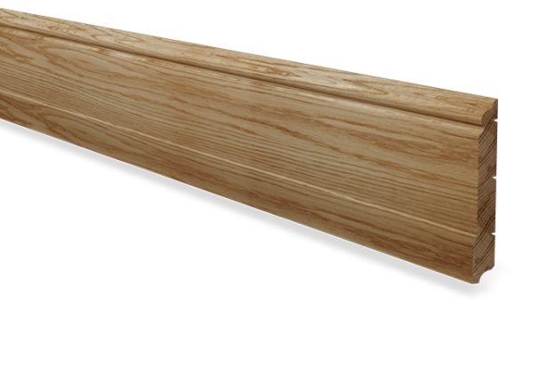 Põrandaliist nr 30 - 21 x 145 mm tamm, mänd, valge  _1