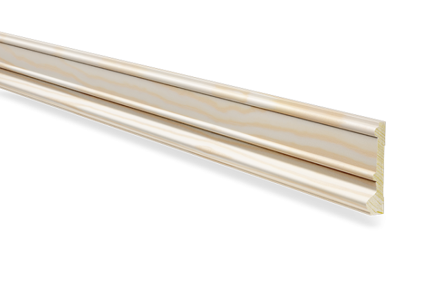 Piirdeliist 31- 22 x 95 mm, tamm, mänd, valge _2