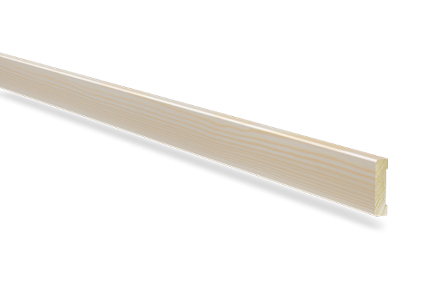 Katteliist nr 33 - 15 x 58 mm tamm, mänd, valge   _2