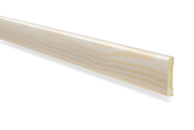 Piirdeliist 3 - 16 x 90 mm, tamm, mänd, valge _2