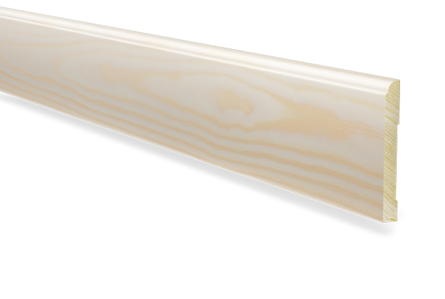 Piirdeliist 4 - 17 x 140 mm, tamm, mänd, valge  _2