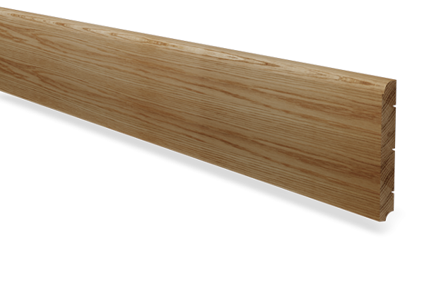 Põrandaliist nr 4 - 17 x 140 mm tamm, mänd, valge    _1