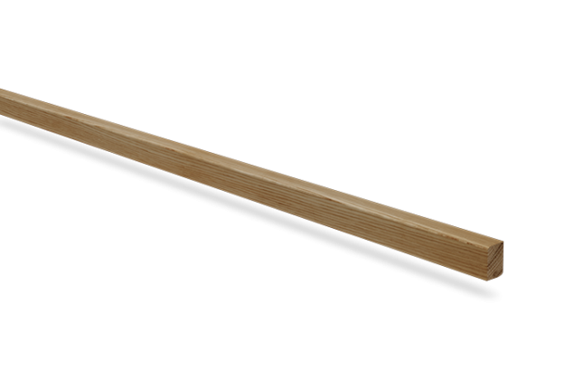 Põrandaliist nr 5 - 15 x 30 mm tamm, mänd, valge     _1