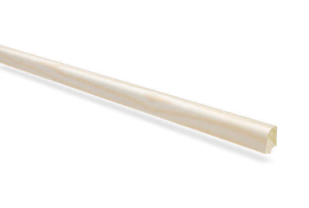 Põrandaliist nr 6 - 19 x 38 mm tamm, mänd, valge  _2