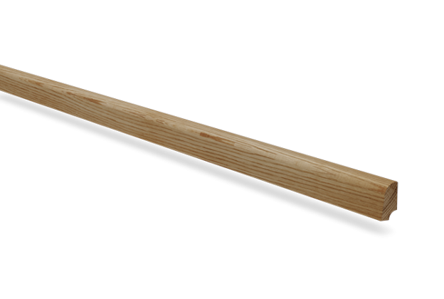 Põrandaliist nr 6 - 19 x 38 mm tamm, mänd, valge  _1