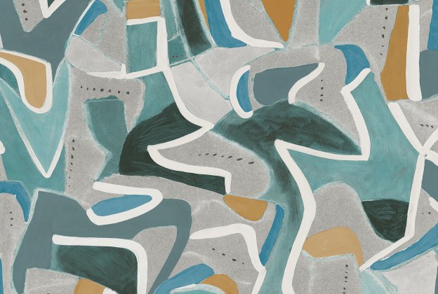 Fliistapeet Muraspec Jigsaw -13371 abstraktne   _1