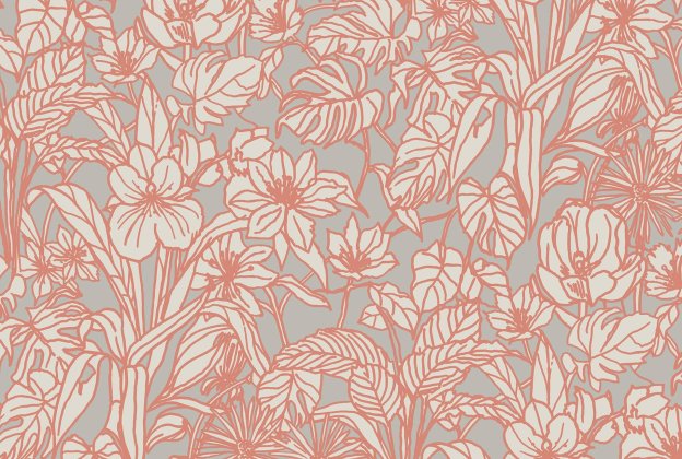 Vinüülseinakate Muraspec Florals & Botanics -LTD00750 Taimed   _1