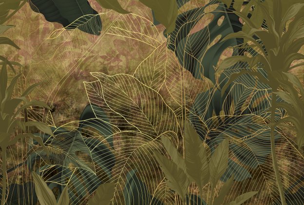 Vinüülseinakate Muraspec Florals & Botanics -LTD02590 Taimed _1