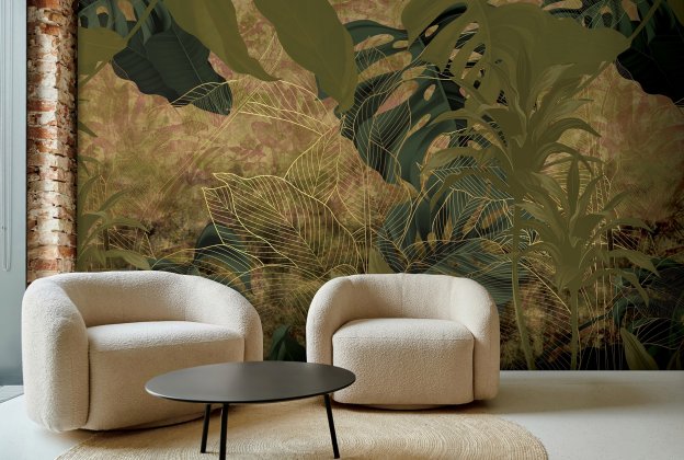 Vinüülseinakate Muraspec Florals & Botanics -LTD02590 Taimed _2