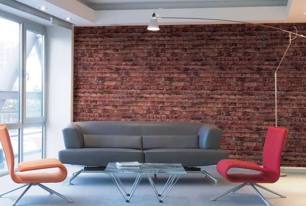 Vinüülseinakate Muraspec Mineral -LTD00310 kivi/ punane_2