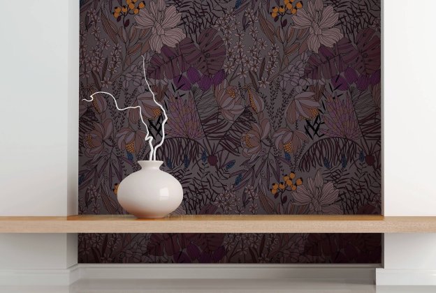 Vinüülseinakate Muraspec Florals & Botanics -LTD00472 Taimed _2