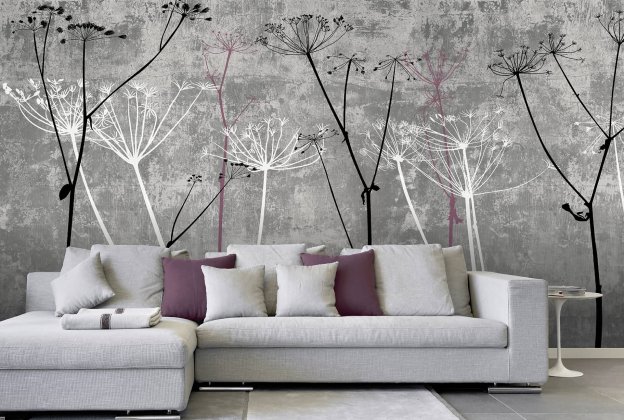 Vinüülseinakate Muraspec Florals & Botanics -LTD02270 Taimed   _2