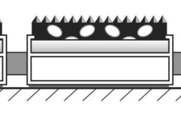 Süvistatav porirest Gapa Topwell 22mm Wide, kumm _2