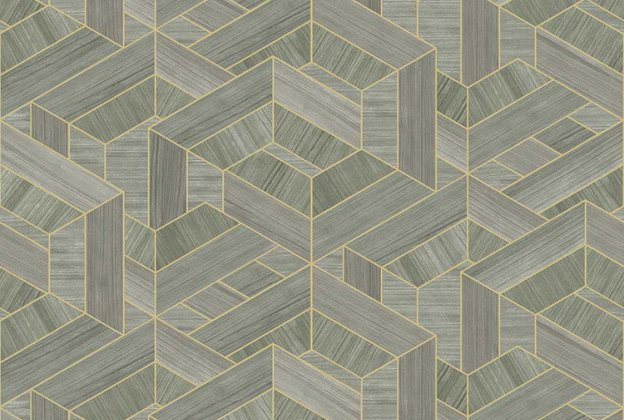 Käsitöötapeet Tiffany Designs, Etre, et309 hall spoon, kuldne triip   _1