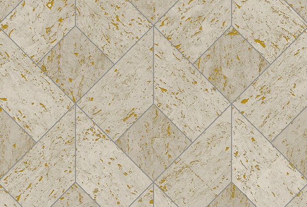 Käsitöötapeet Tiffany Designs, Reveries, rv402 beeź/kuld, hõbe triip _1