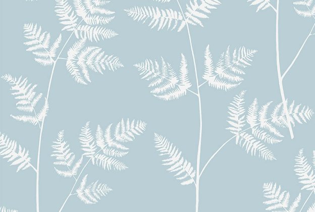 Käsitöötapeet Paper & Ink, Natural Silhouettes, ns52402 valge/ sinine_1