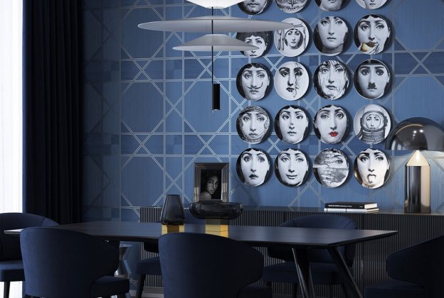 Käsitöötapeet Tiffany Designs, Etre, et601 sinine spoon, kuldne triip_2