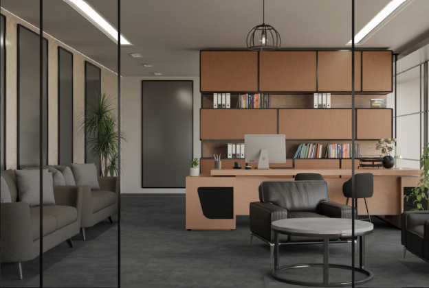 LVT Vinüülplaat Evolution Tack Dry Plus Maxi Tile Resina Grigia TD9003 hall (iseliimuv)_3