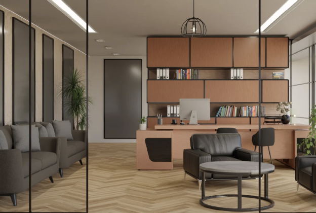 SPC Vinüülparkett Virag, Evolution Italiana Spina, Noce Biondo SI1151 pruun, kalasaba _2