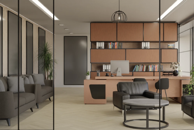 SPC Vinüülparkett Virag, Evolution Italiana Spina, Rovere Canapa SI1153 pruun, kalasaba  _2