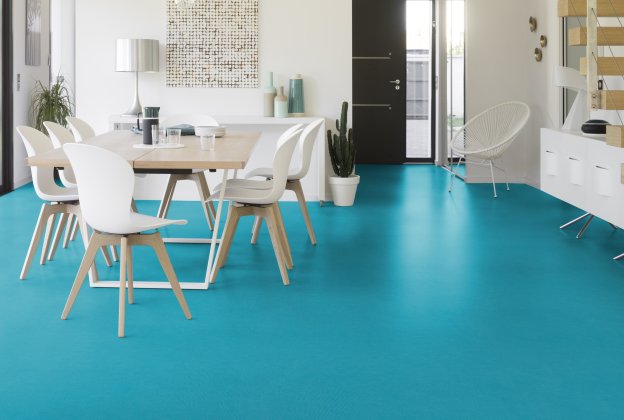 Akustiline PVC Gerflor Taralay Initial Acoustic 0825 DIVERSION TURQUOISE sinine _2