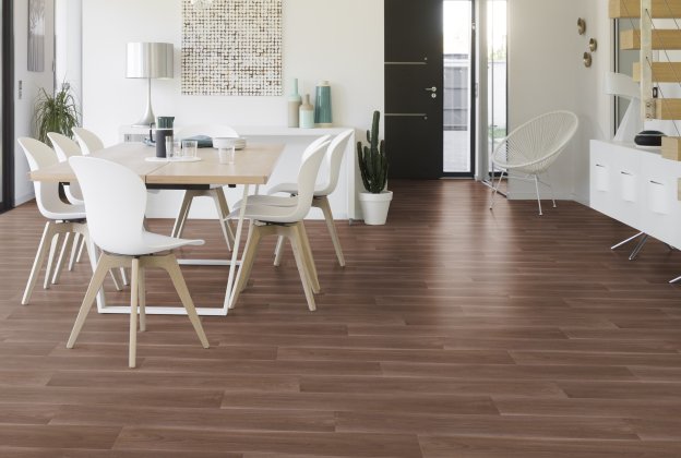 ПВХ для коммерческих помещений Gerflor Taralay Initial Compact 0959 BOSTONIAN BROWN коричневый_2