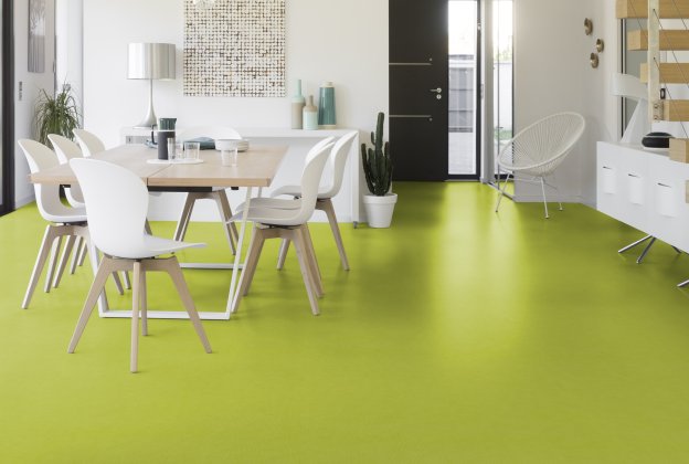 Akustiline PVC Gerflor Taralay Initial Acoustic 0515 DIVERSION KIWI roheline _2